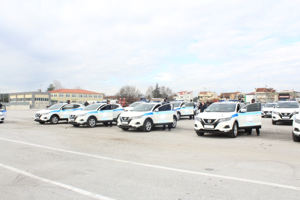 Παραδόθηκαν 68 νέα αυτοκίνητα για την ενίσχυση του στόλου των αστυνομικών υπηρεσιών της Περιφέρειας Θεσσαλίας με χρηματοδότηση από το ΕΣΠΑ Θεσσαλίας 2014 -2020 και το Ταμείο Συνοχής