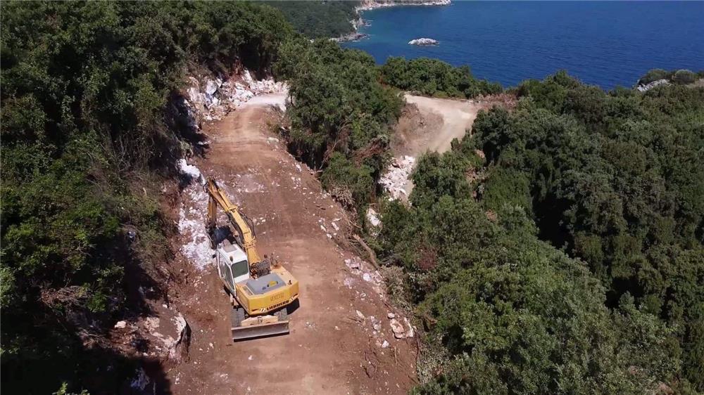 Περιφέρεια Θεσσαλίας: Συνεχίζονται οι εργασίες κατασκευής του νέου δρόμου για τη σύνδεση του Βένετου με την παραλία Κουλούρι 