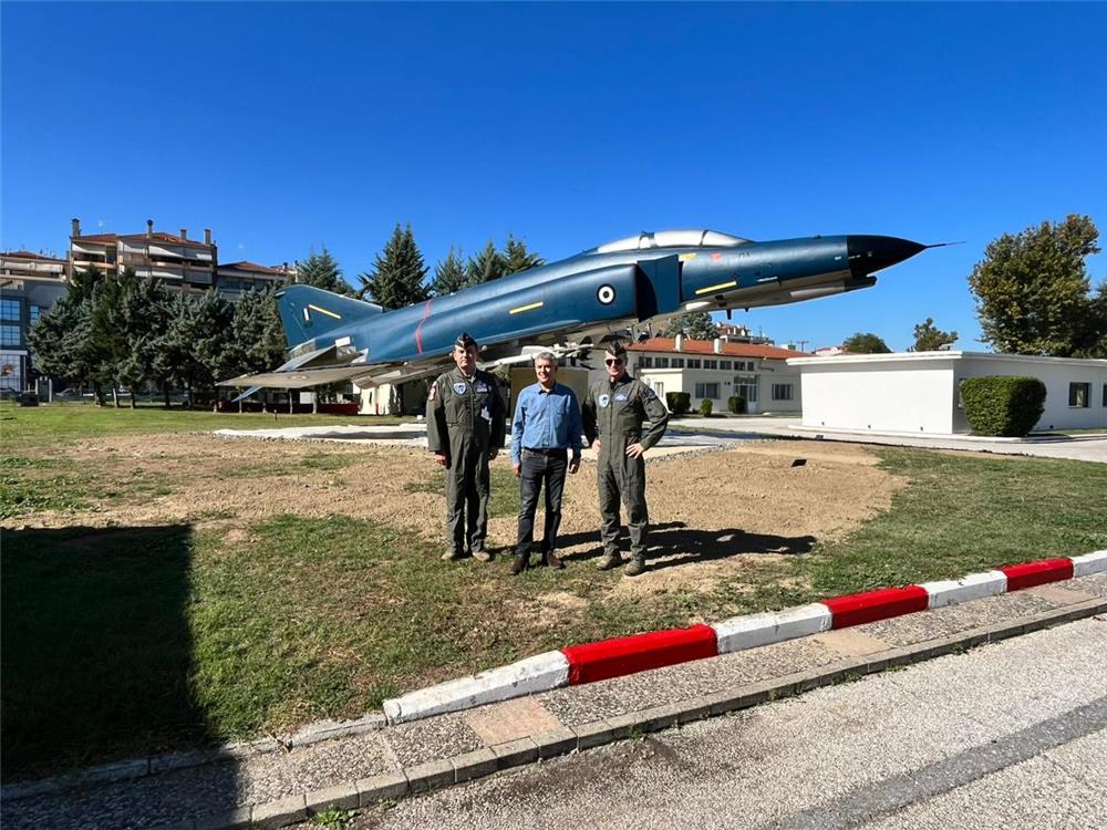 Στο Αρχηγείο Τακτικής Αεροπορίας στη Λάρισα ο Περιφερειάρχης Κ. Αγοραστός -Συναντήθηκε  με τον Αρχηγό Γ. Φασούλα - Ολοκληρώνεται η ενεργειακή αναβάθμιση του κεντρικού κτιρίου του ΑΤΑ με χρηματοδότηση από το ΕΣΠΑ της Περιφέρειας Θεσσαλίας
