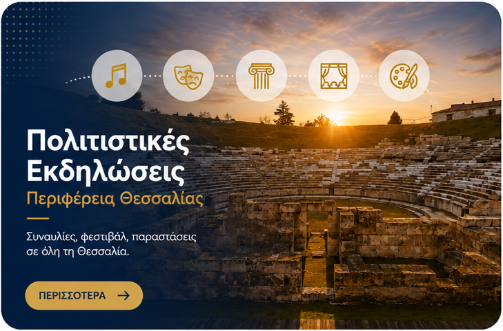 Πολιτιστικές Εκδηλώσεις Περιφέρειας Θεσσαλίας