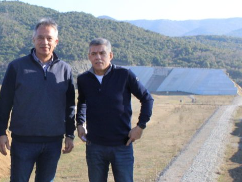 Ολοκληρώνεται το  φράγμα Ληθαίου - Τη σύμβαση υπέγραψε ο Κ. Αγοραστός  