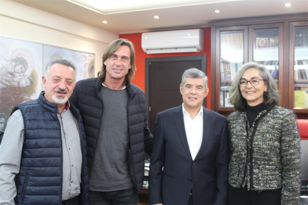 Συνάντηση της Προέδρου του ΣΕΓΑΣ Σοφίας Σακοράφα με τον Περιφερειάρχη Θεσσαλίας Κώστα Αγοραστό