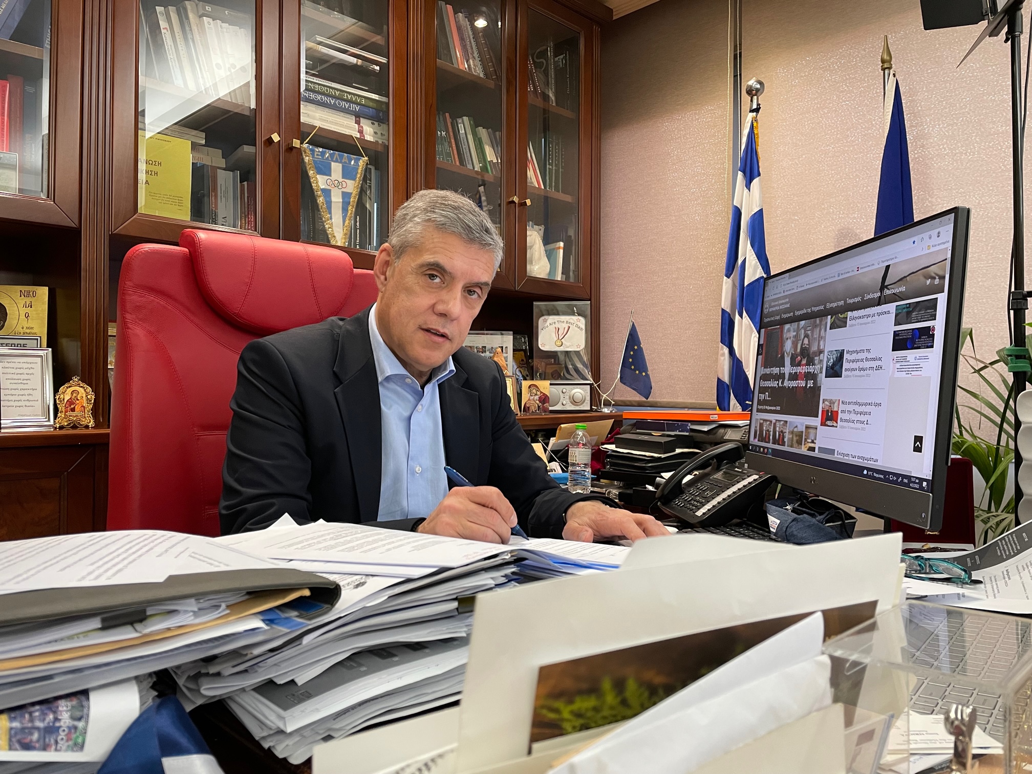 Κ. Αγοραστός: Άνοιξε η ηλεκτρονική πλατφόρμα για την υποβολή αιτήσεων στο πρόγραμμα της Περιφέρειας Θεσσαλίας ΑΝΑΣΑ ΙΙ