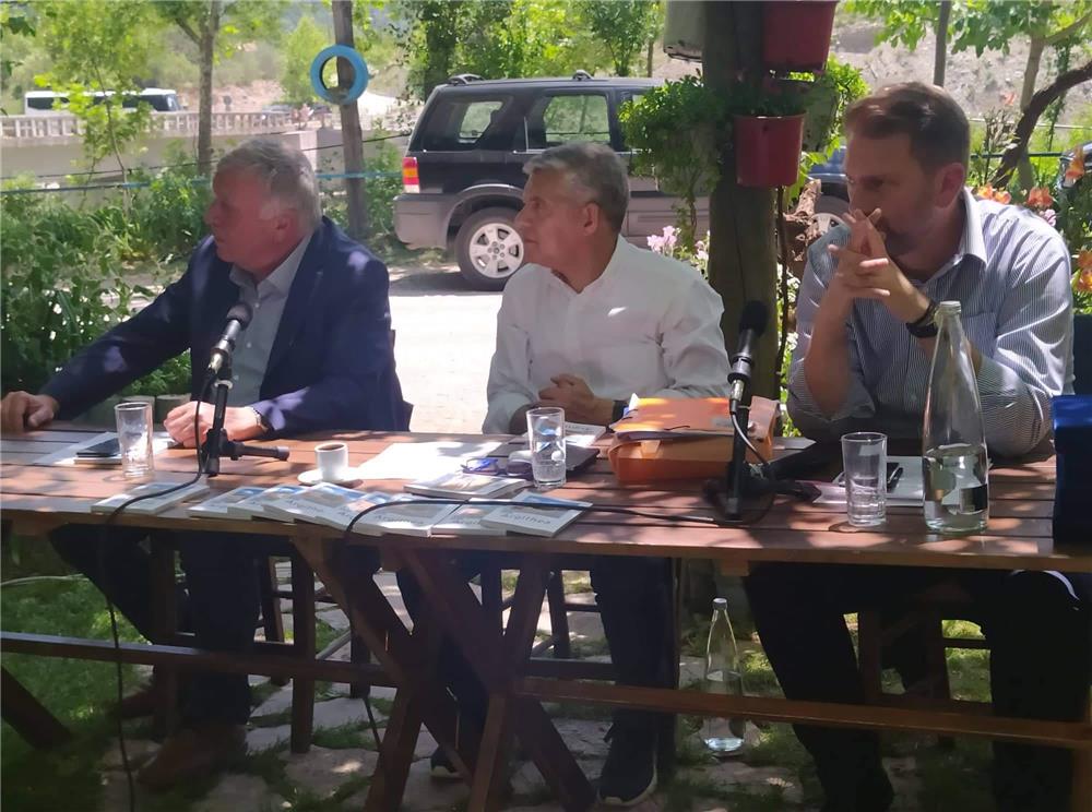Κ. Αγοραστός από τη γέφυρα Κοράκου στον Αχελώο: «Ο Αχελώος είναι το μεγαλύτερο green deal έργο»