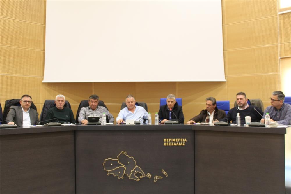 Η Περιφέρεια Θεσσαλίας σχεδιάζει και υλοποιεί σημαντικά έργα νερού  Ο Κ. Αγοραστός στη Γενική Συνέλευση του ΤΟΕΒ Πηνειού
