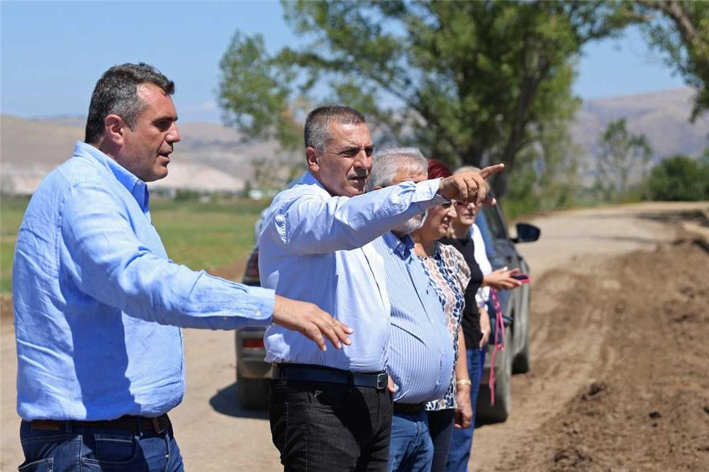 Περιοδεία Δημήτρη Κουρέτα σε αντιπλημμυρικά έργα της Π.Ε Καρδίτσας