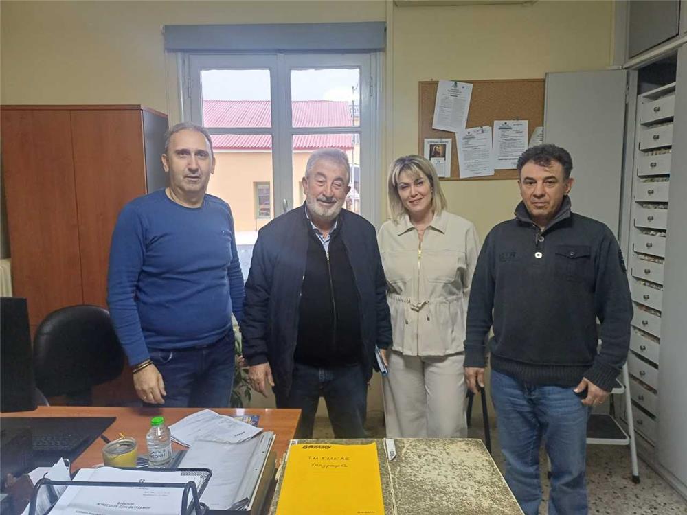 Επίσκεψη του Αναπληρωτή Περιφερειάρχη Θεσσαλίας  Κωνσταντίνου Μπαρμπούτη σε Υπηρεσίες της Π.Ε. Καρδίτσας