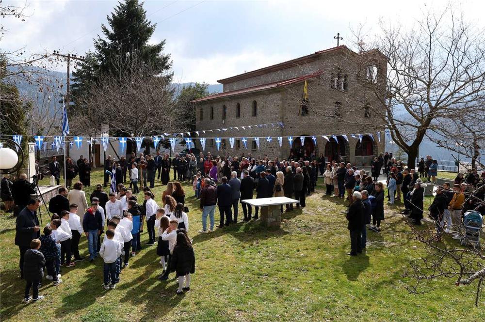 Στη Χρυσομηλιά Τρικάλων για την επέτειο της 25ης Μαρτίου o Δημήτρης Κουρέτας
