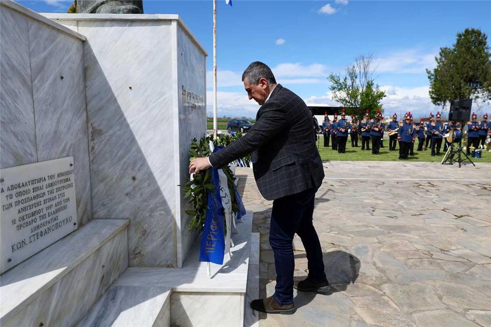 Ο Δημ. Κουρέτας τίμησε στο Κιλελέρ τους αγωνιστές του 1910 και του σήμερα