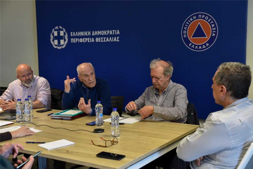 Συνάντηση Περιφερειάρχη Θεσσαλίας Δημήτρη Κουρέτα  με τη Διοίκηση του ΟΔΥΘ