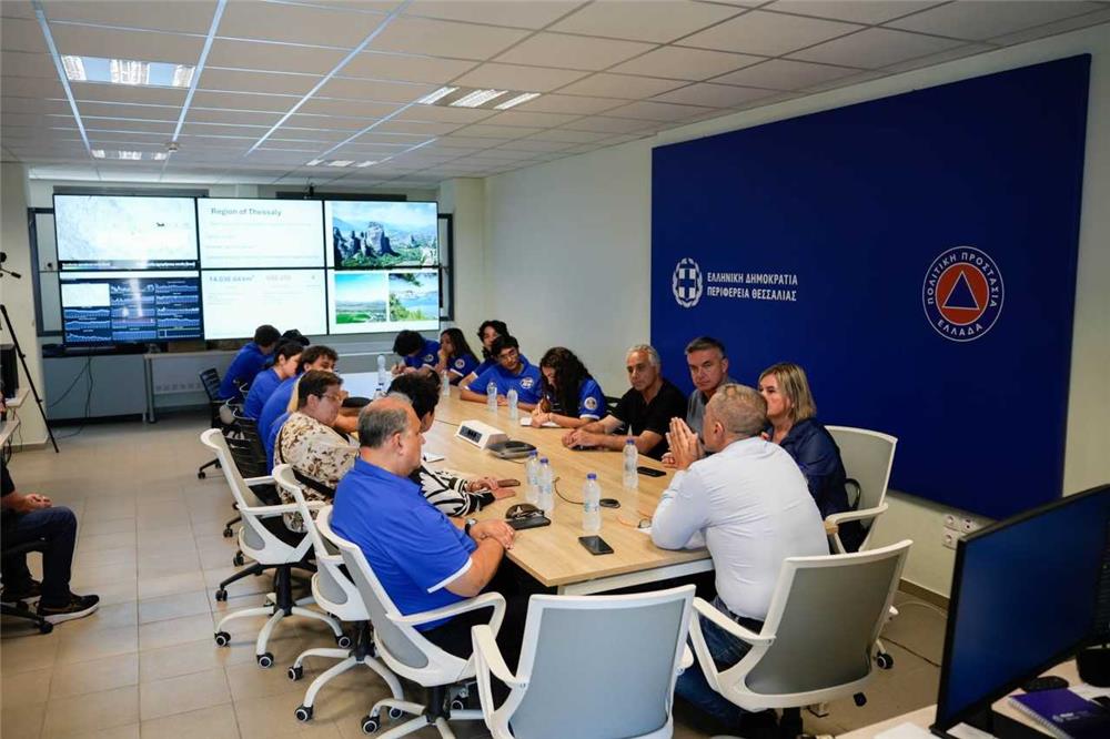 Στην Περιφέρεια Θεσσαλίας ομογενείς φοιτητές του Αμερικανοελληνικού Ινστιτούτου