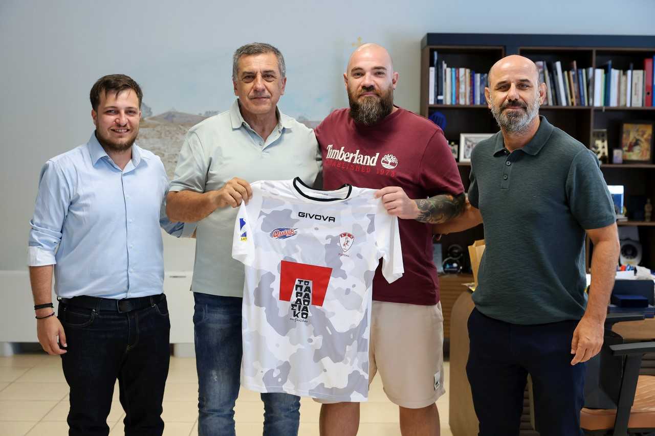 Στο πλευρό της ΑΕΛ Futsal η Περιφέρεια Θεσσαλίας -  Συνάντηση Κουρέτα με τη διοίκηση της ομάδας