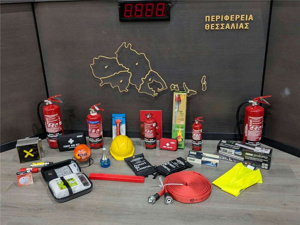 Εκπαίδευση στην πράξη για την πυρασφάλεια στην Περιφέρεια Θεσσαλίας