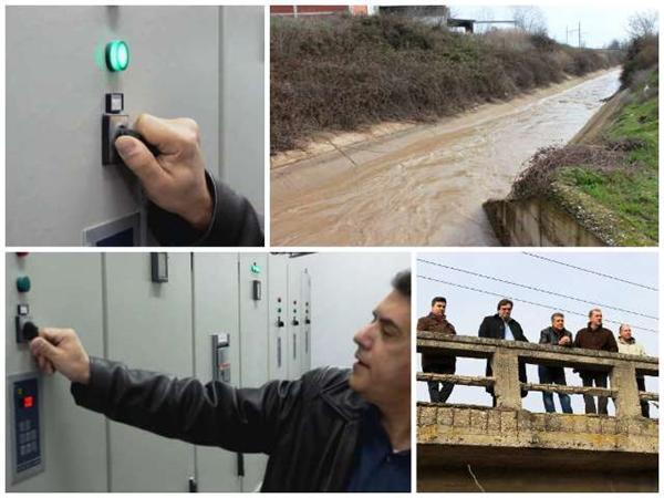 Με νερό από τον Πηνειό τροφοδοτείται η Κάρλα από σήμερα το πρωί