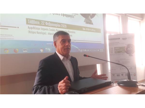 Ο Περιφερειάρχης Θεσσαλίας Κώστας Αγοραστός σε ημερίδα  στη Λάρισα για την ευάλωτη γεωργία: Το πρώτο έτοιμο έργο  green deal  στην Ευρώπη είναι ο Αχελώος   